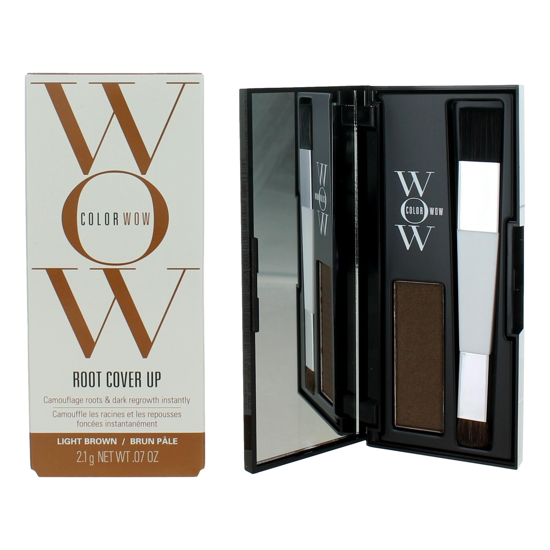 Photo of Color Wow Root Cover Up by Color Wow, .07 oz Root Coverup Powder- Light Brown